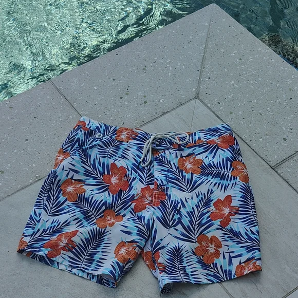 Sundek Tropical Floral Men's Swim Shorts Size 32 - Picture 1 of 8